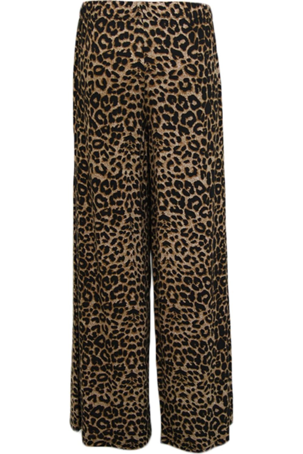 Leopard Print Palazzo Trouser For Women  - Dropwear