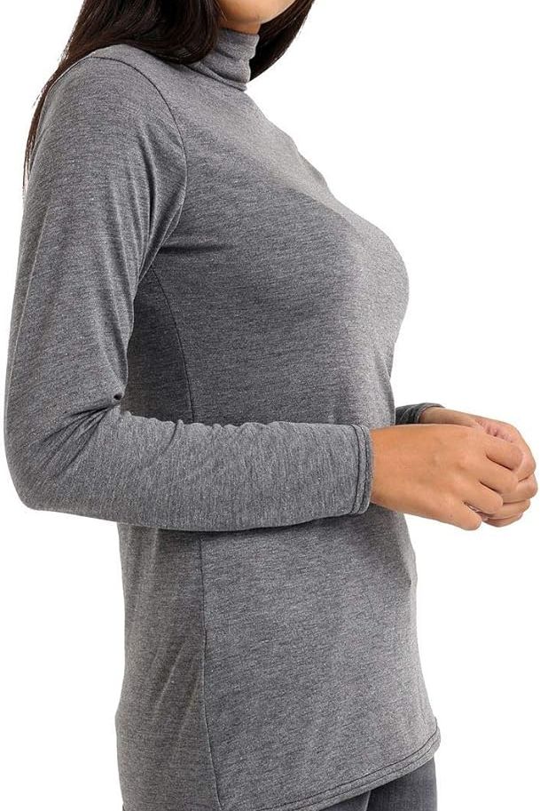 Jgreen Turtle Neck Long Sleeve Top For Women 12-14 - Dropwear