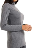 Jgreen Turtle Neck Long Sleeve Top For Women 12-14 - Dropwear