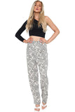 Paisley Stone Paisley Print Full Length Trouser For Women 18 - Dropwear