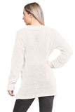 Cable Knitted Button Cardigan For Women  - Dropwear