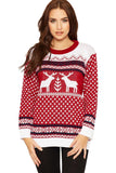 Navy Blue X-Mas Jumper Festive Top For Women 12-14 - Dropwear