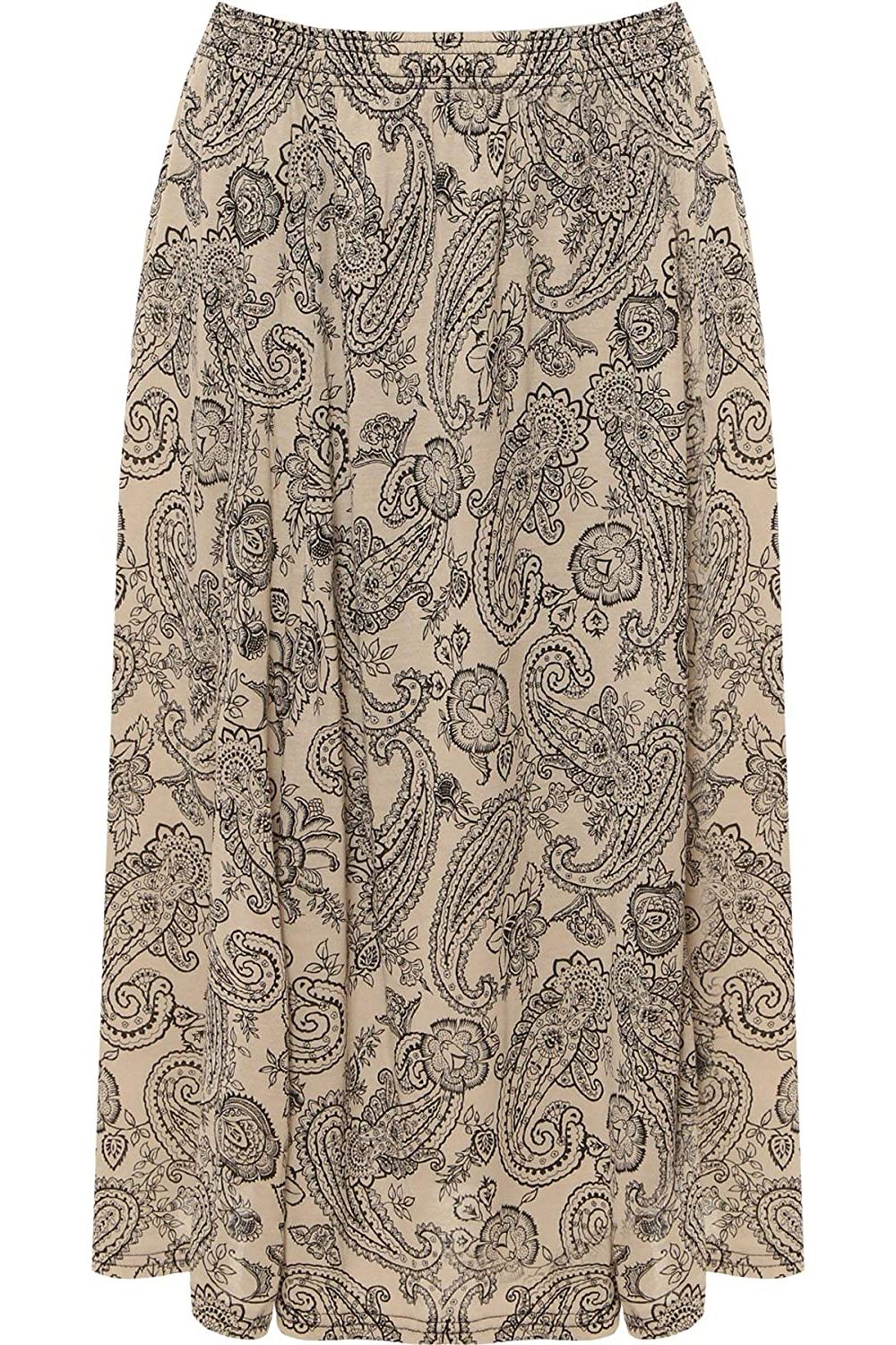 Paisley Stone Paisley Stone Print Midi Skirt For Women 8-10 - Dropwear