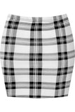 Pink Aztec Printed Mini Bodycon Short Skirt For Women 8-10 - Dropwear