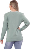 Red Women Knitted Plain Cardigan For Women 8-10 - Dropwear