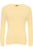 Cable Knit Top Jumper Sweater For Women  - Dropwear
