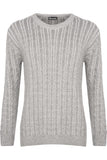 Cable Knit Top Jumper Sweater For Women  - Dropwear