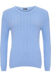 Cable Knit Top Jumper Sweater For Women  - Dropwear