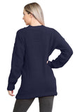 Royal Cable Knitted Button Cardigan For Women 12-14 - Dropwear