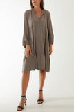 Flare Smock Dress For Women  - Dropwear