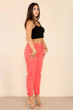 Chocolate Italian Glitter Drawstring Waistband Magic Pants For Women 12 - Dropwear
