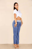 Black Plus Size Italian Plain Drawstring Cotton Joggers For Women 20 - Dropwear