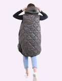 Hooded Puffer Coat For Women  - Dropwear