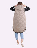Hooded Puffer Coat For Women  - Dropwear