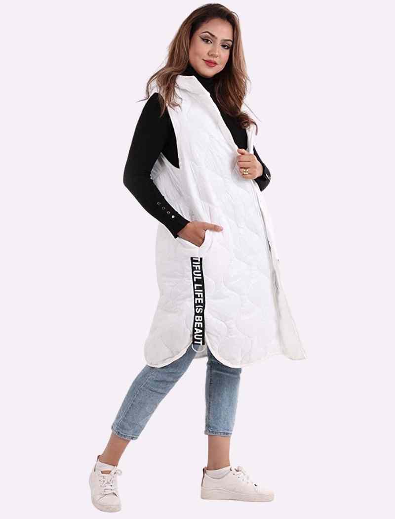 Hooded Puffer Coat For Women  - Dropwear