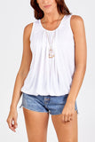 Silver Chain Bubble Vest For Women ONE SIZE - Dropwear