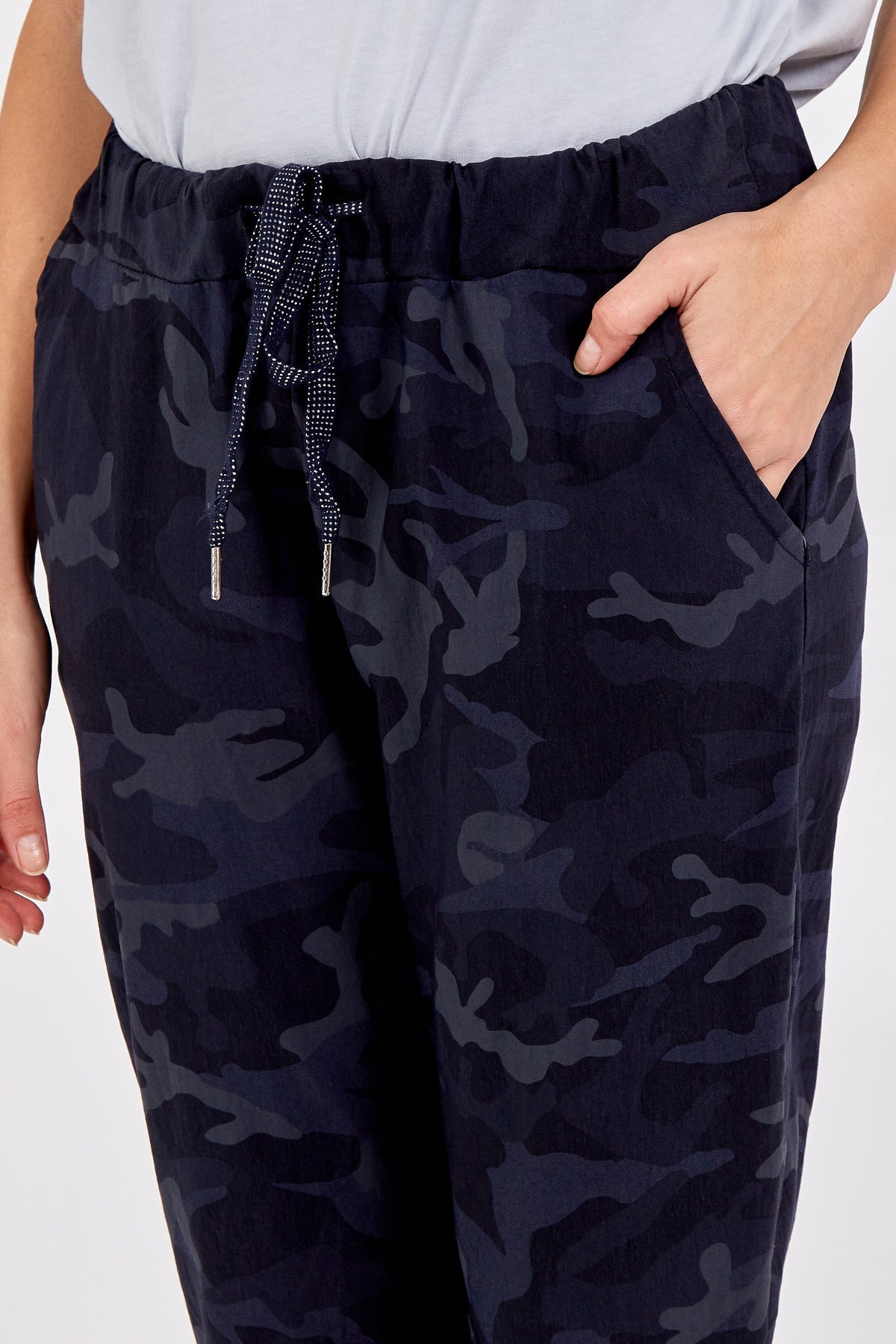 Charcoal Magic Camouflage Trousers (Extra Large) For Women XL-XXL - Dropwear