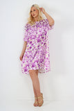 italian off the shoulder animal print short sleeve mini dress For Women  - Dropwear