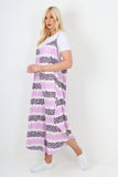 italian animal print deep v neck jumpsuit For Women  - Dropwear