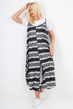 italian animal print deep v neck jumpsuit For Women  - Dropwear