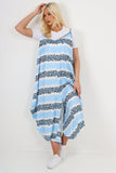 Fuchsia italian animal print deep v neck jumpsuit For Women ONE SIZE TO FIT UK 8-22 - Dropwear