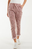Tie Dye Magic Drawstring Stretch Trouser For Women  - Dropwear