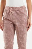 Tie Dye Magic Drawstring Stretch Trouser For Women  - Dropwear