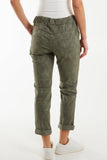 Blush Tie Dye Magic Drawstring Stretch Trouser For Women ONE SIZE - Dropwear