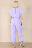 Tie Waist Stylish Harem Jumpsuit For Women  - Dropwear
