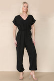 Orange Tie Waist Stylish Harem Jumpsuit For Women ONE SIZE UK FIT (10 TO 16) - Dropwear