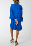 Jade Flare Smock Dress For Women ONE SIZE - Dropwear