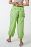 Button Pocket Detail Harem Pants For Women  - Dropwear