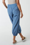 Button Pocket Detail Harem Pants For Women  - Dropwear