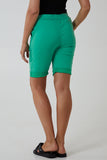 White Magic Plain Drawstring Shorts For Women 8 - Dropwear