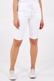 Navy Magic Plain Drawstring Shorts For Women 12 - Dropwear