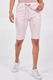 Lime Plus Size Magic Plain Drawstring Shorts For Women 20 - Dropwear