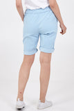 Khaki Magic Plain Drawstring Shorts XL-XXL For Women XL-XXL - Dropwear