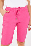 Magic Plain Drawstring Shorts XL-XXL For Women  - Dropwear