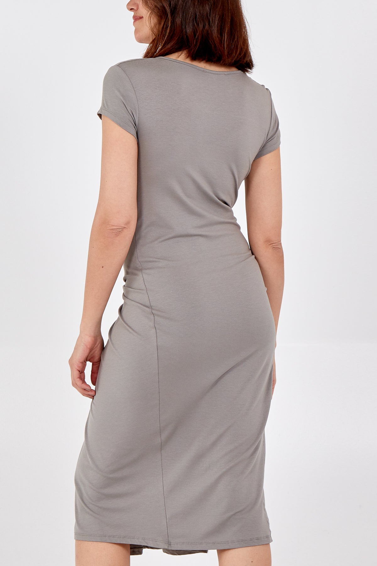 Cap Sleeve Plain Parachute Dress For Women  - Dropwear