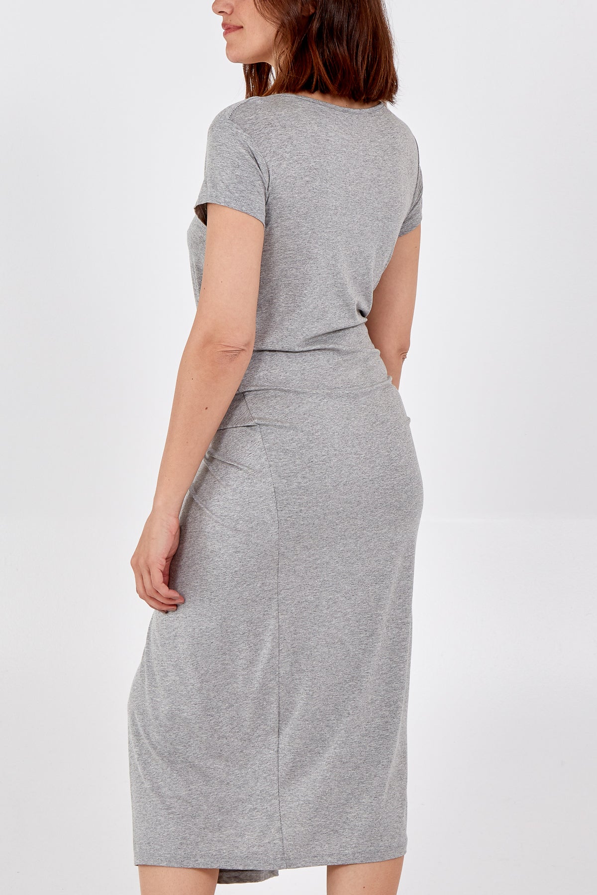 Cap Sleeve Plain Parachute Dress For Women  - Dropwear