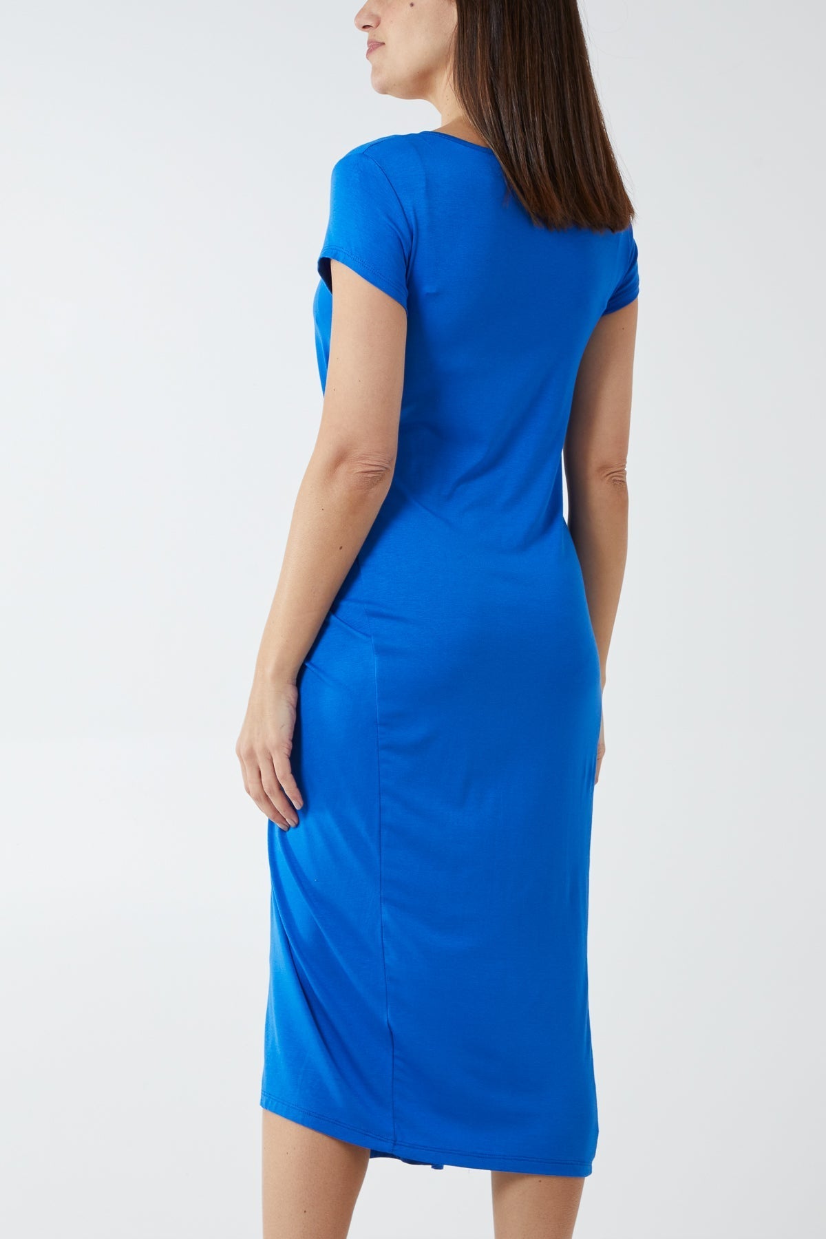 Green Cap Sleeve Plain Parachute Dress For Women ONE SIZE - Dropwear
