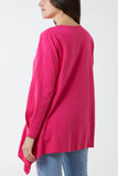 Two Tortoiseshell Button Smock Top For Women  - Dropwear