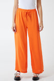 Jade Drawstring Viscose Crepe Trouser For Women ONE SIZE - Dropwear
