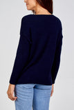 Ribbed Star Jumper For Women  - Dropwear