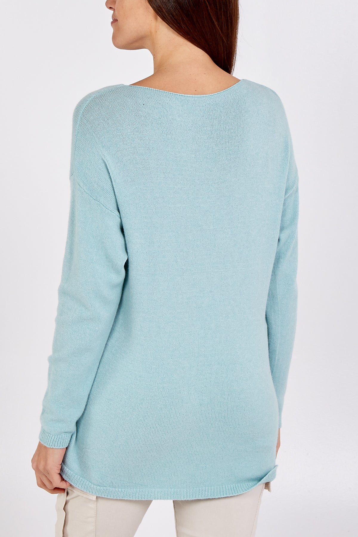 Ribbed Star Jumper For Women  - Dropwear