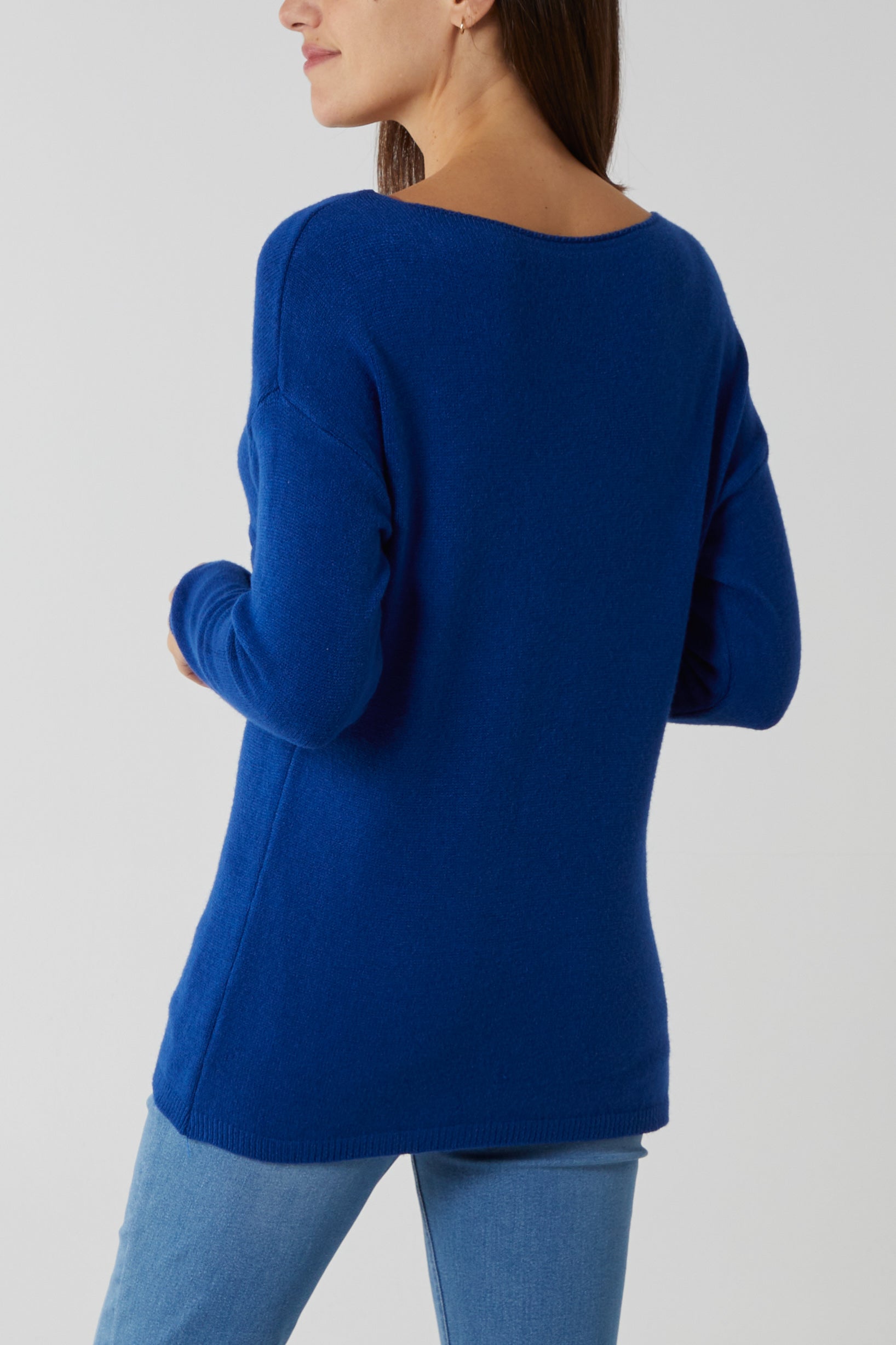 Ribbed Star Jumper For Women  - Dropwear