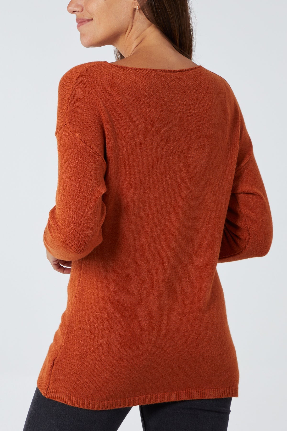 Ribbed Star Jumper For Women  - Dropwear