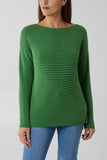 Ribbed Star Jumper For Women  - Dropwear
