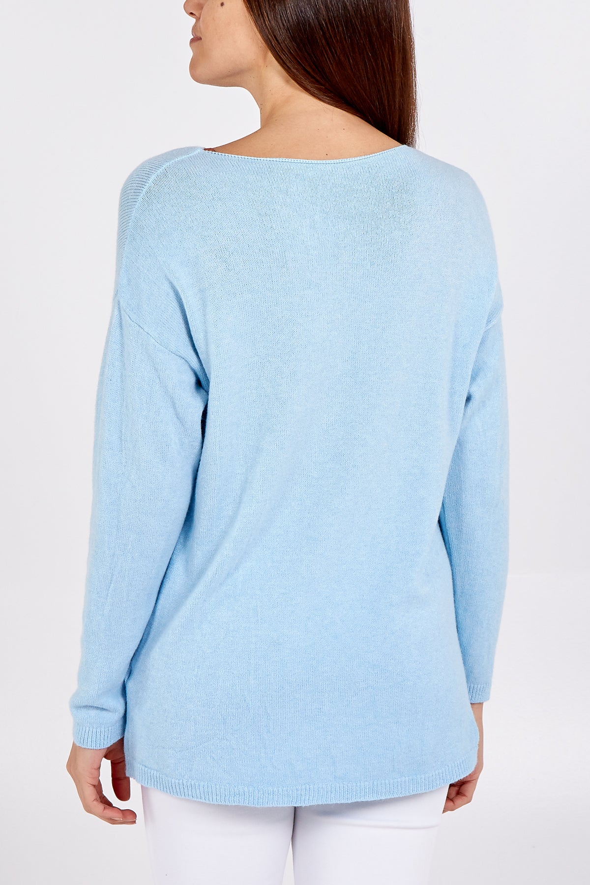 Ribbed Star Jumper For Women  - Dropwear