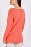 Ribbed Star Jumper For Women  - Dropwear